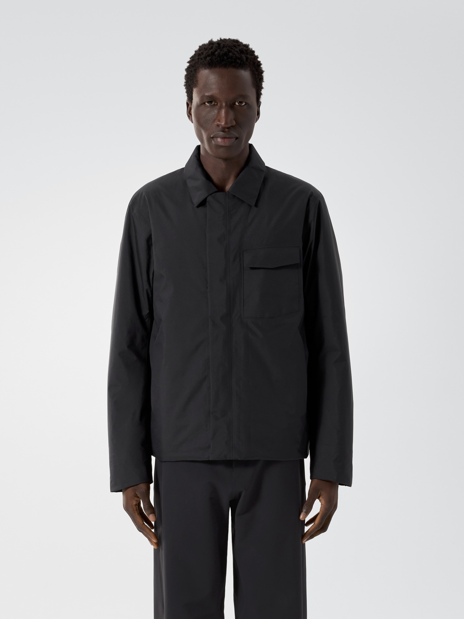 F25-X000009110-Spere-Insulated-Jacket-Black-Front-View