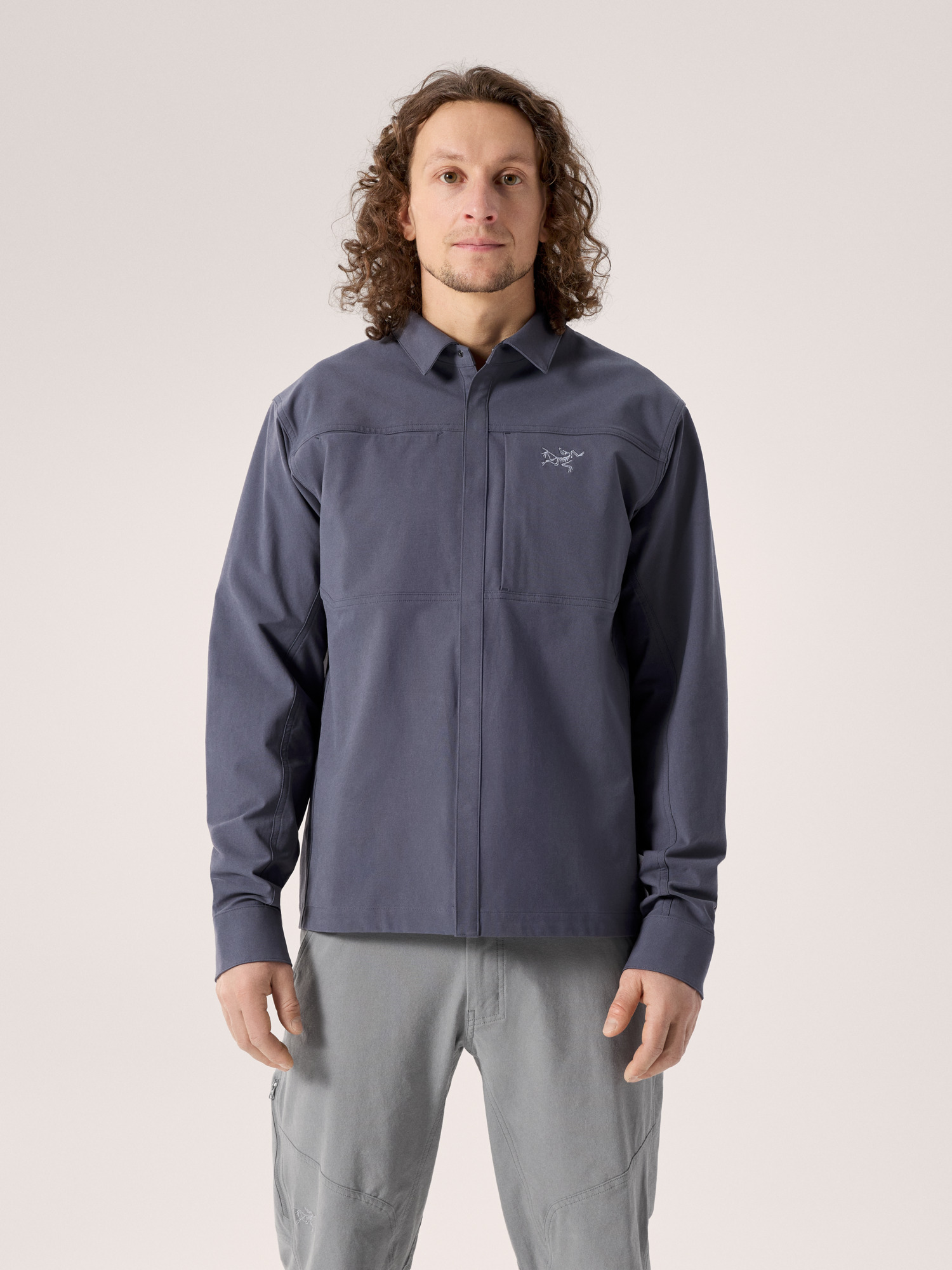 S26-X000008448-Cronin-Cotton-Overshirt-Dk-Stratus-Front-View