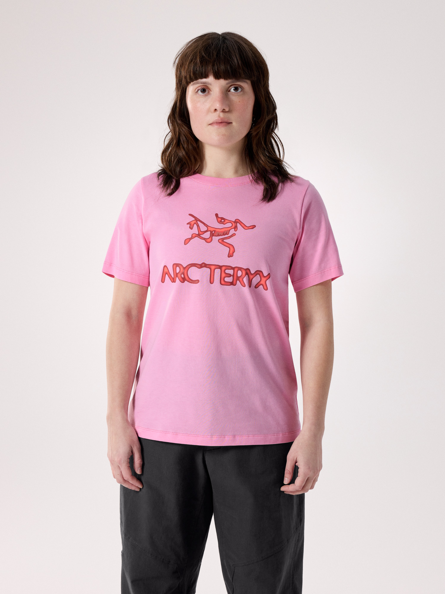 S26-X000010223-Kragg-SL-Cotton-Heatmap-Crew-Shirt-SS-Pineberry-Women-s-Front-View